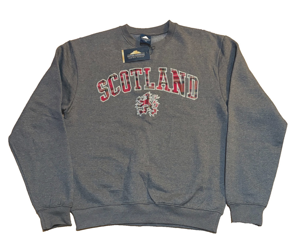 THE SCOTTISH EXPERIENCE ROYAL MILE CREW NECK PULLOVER SWEATSHIRT, 2XL, NWT