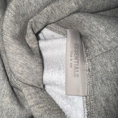 Essentials Dark Oatmeal Hoodie Size Small great condition
