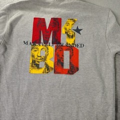 Makavelli SweatShirt Hoodie Mens Large Gray Pullover Y2K Hip Hop Activewear