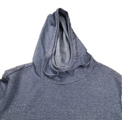 Champion Elite Mens Hoodie Sweatshirt Sz M Blue Pullover Long Sleeve Drawstring