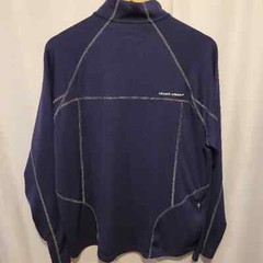 Under Armour All Season Gear Loose Fit 1/4 Zip Pullover in Navy and Grey Medium