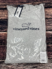 Vineyard Vines Men’s Fashion Knit Hoodie Heather Grey Size Medium (M) – NEW