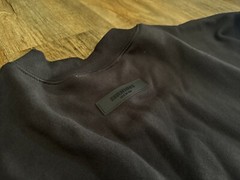 Essentials Fear of God Relaxed Crew Neck (Iron/Dark, Medium)