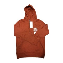 Hurley Men’s Regular Fit Cotton/Polyester Fleece Hoodie Orange Medium