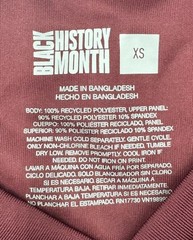 Black History Month Adult Jersey XS NWT Brown Together We Rise #19 Graphic Shirt
