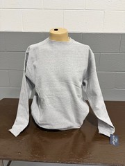 J.America Sport Grey Luxoft Crewneck Sweatshirt – Size 3XL