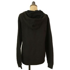 Jeff Athletics Sweatshirt Hoodie Top S Kangaroo Pocket Black Fleece NWT B13