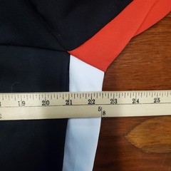 Supply & Demand Stealth Hoodie Men XL Black Red White Cotton Logo Lined Half Zip