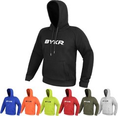 BYKR Motorcycle Hoodie For Men Women CE Armored Sweatshirt