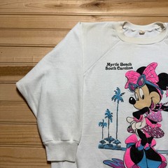 Vintage 90s Disney Minnie Mouse Myrtle Beach South Carolina Sweatshirt One Size