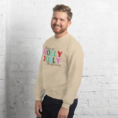 Have A Holly Jolly Christmas Unisex Sweatshirt S,M,L,XL,2X,3X