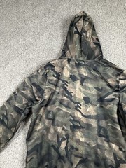 NWOT Men’s Full Zip Camo Hoodie Size XL Slim