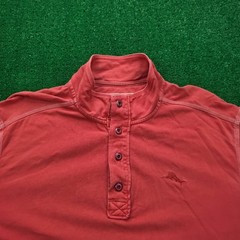 Tommy Bahama Relax Sweatshirt Mens Large Red Orange Pro Leisure Consultant Golf