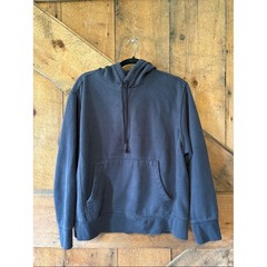 All In Motion Mens Charcoal Gray Hooded Pullover Sweatshirt Medium Comfort