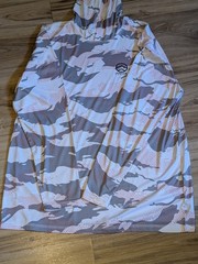 Outdoor Nation UnlimitMen’s Grey Camo Long Sleeve Jax Beach UV Protection Hoodie