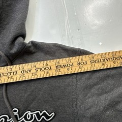 Champion Authentic Athleticwear Mens Hoodie Pullover Logo Grey Sz- S #2130