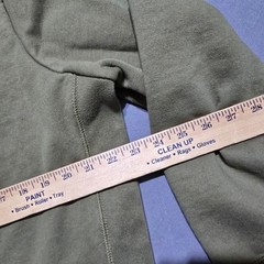 Original Favorites Verano Sweatshirt Mens XL Olive Green Organic Cotton Pullover