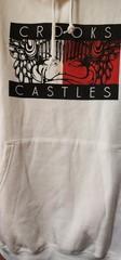 Crooks-castles Men’s White Hoodie