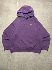 Vintage Levi’s Plum Embroidered Logo Hoodie Sweatshirt Large