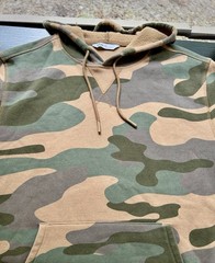 Men’s DSG camo Hoodie Kangaroo Pocket Size M
