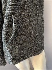 Telluride Clothing Company 1/4 Zip Charcoal Fleece Pullover Men’s Sz S