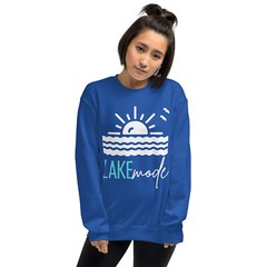Lake Mode Gift Summer Unisex Sweatshirt S,M,L,XL,2X,3X