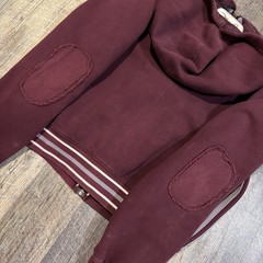 Vintage Triple Five Soul Red Zip Up Hoodie M Faded RARE Details