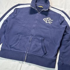 Ralph Lauren Rugby Full Zip Sweatshirt Jacket Men Sz L RRL Logo Embroidered