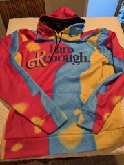 I Am Kenough Barbie Movie Hoodie Mattel Size M Pullover Tie Dye Fleece Lined