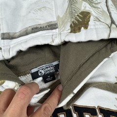 Gander Mountain Realtree White Camo Pullover Hoodie Logo Hunting Outdoor Men’s M