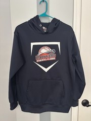 Cooperstown Backyard Baseball Classic Hoodie Dri Fit Sweatshirt – Blue – Medium