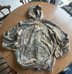 Carhartt Realtree Camo Full Zip Hoodie Men’s Size Medium