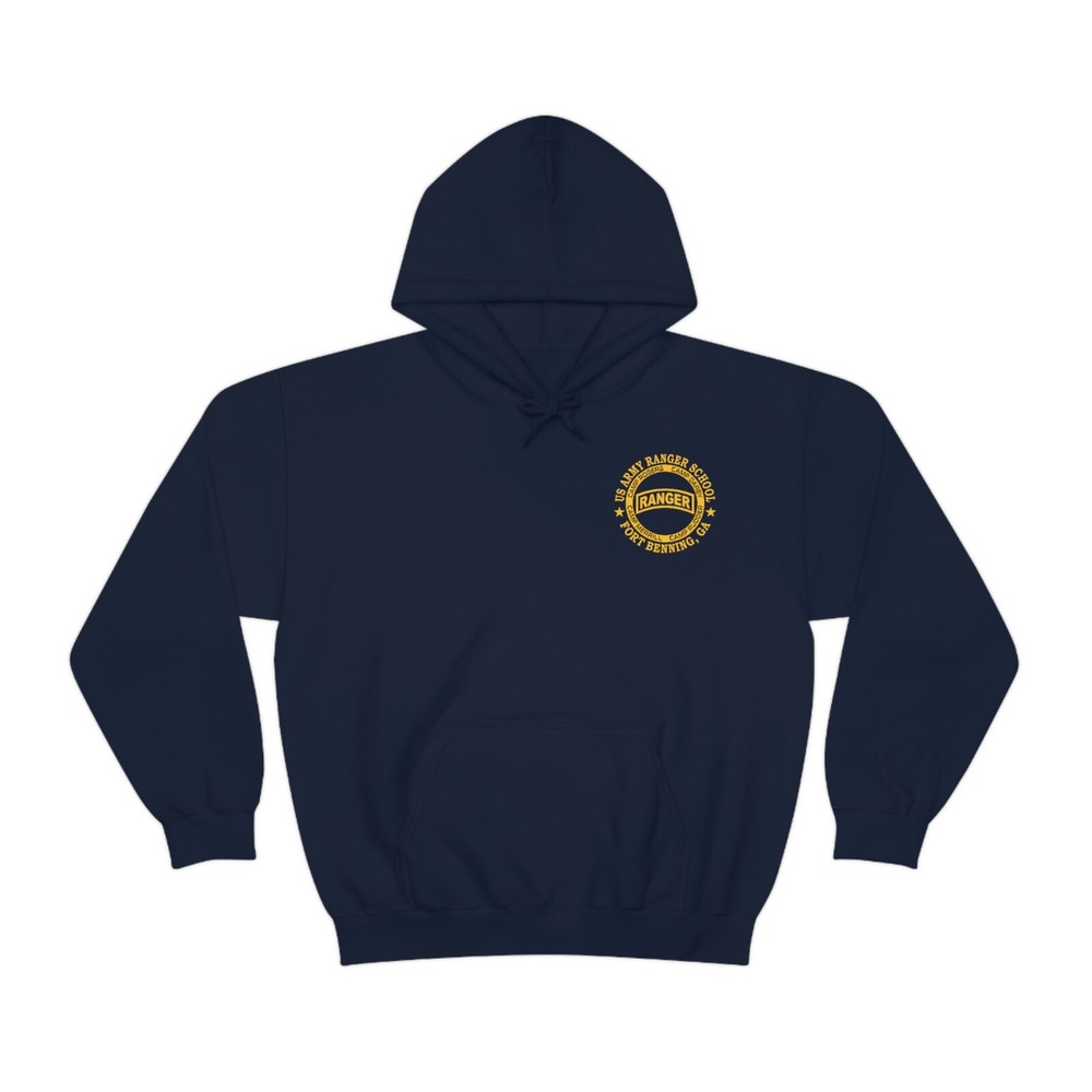 US Army Ranger School Fort Benning Camp – front and back Hoodie