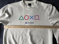 PlayStation x GU Collaboration White Sweatshirt from Japan (US SELLER) Small