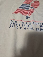 Vintage U.S. Olympic Festival 1990 July 6-15 Crewneck Sweater Size XXL Used READ