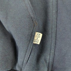 Facebook Hoodie Tyndale Heavyweight Flame Resistant Blue Men Medium Made in USA
