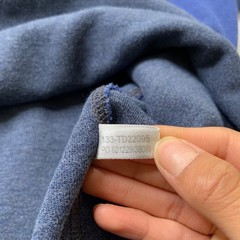 Tommy Bahama Jeans Sweatshirt Mens XL Blue Half Zip Island Crafted Modern Fit
