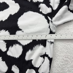 Nike Mens S Black White Abstract Cloud Tie Dye Crewneck Sweatshirt CU4344-010