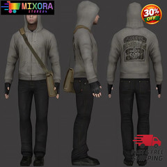 Simon Henriksson Zipped Hoodie Cry of Fear Simon’s Hooded Cosplay Sweatshirt