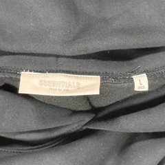 Fear of God Essentials Hoodie SS22 Stretch Limo Black – 100% Authentic (XXS-XXL)