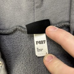 Vintage Y2K 00s Muse Band Zip Up Sweatshirt Sz Small Gray Promo A20
