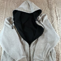 Pro Club Men’s Reversible Fleece and Thermal Hoodie Medium