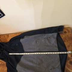Nike Tech Fleece M Blue Gray Men’s Hoodie Double Zipper