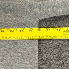 ROYAL BLUE ACTIVE Hoodie Mens 3XL Full Zip Drawstring Pocket Brushed Fleece Gray