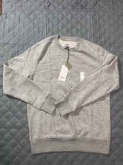 Goodfellow & Co Men’s Gray Fleece Crewneck Pullover Sweatshirt Size M