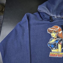 Vintage Hookups Hook Ups Dream Girl Jeremy Klien Anime Skate Hoodie, XL 24×29″