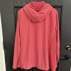 Zero Restriction Newman GolfHoodie Windbreaker Size XXL Coral