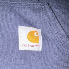 Carhartt Loose Fit Full Zip Hooded Fleece Hoodie w/ Pockets Navy Men’s M