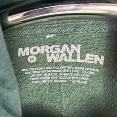 Morgan Wallen One Night At A Time World Tour Hoodie Mens M Green Concert 2023