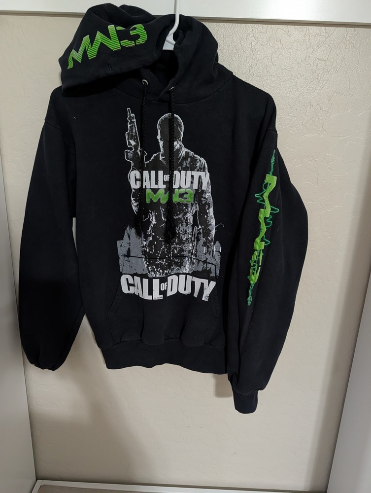 Modern Warfare 3 Hoodie Mens Small Video Game Promo MW3 COD Call Of Duty